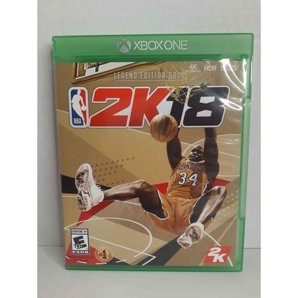 NBA 2k18: Legend Edition Gold Xbox One NICE!! SHAQ - Picture 1 of 4